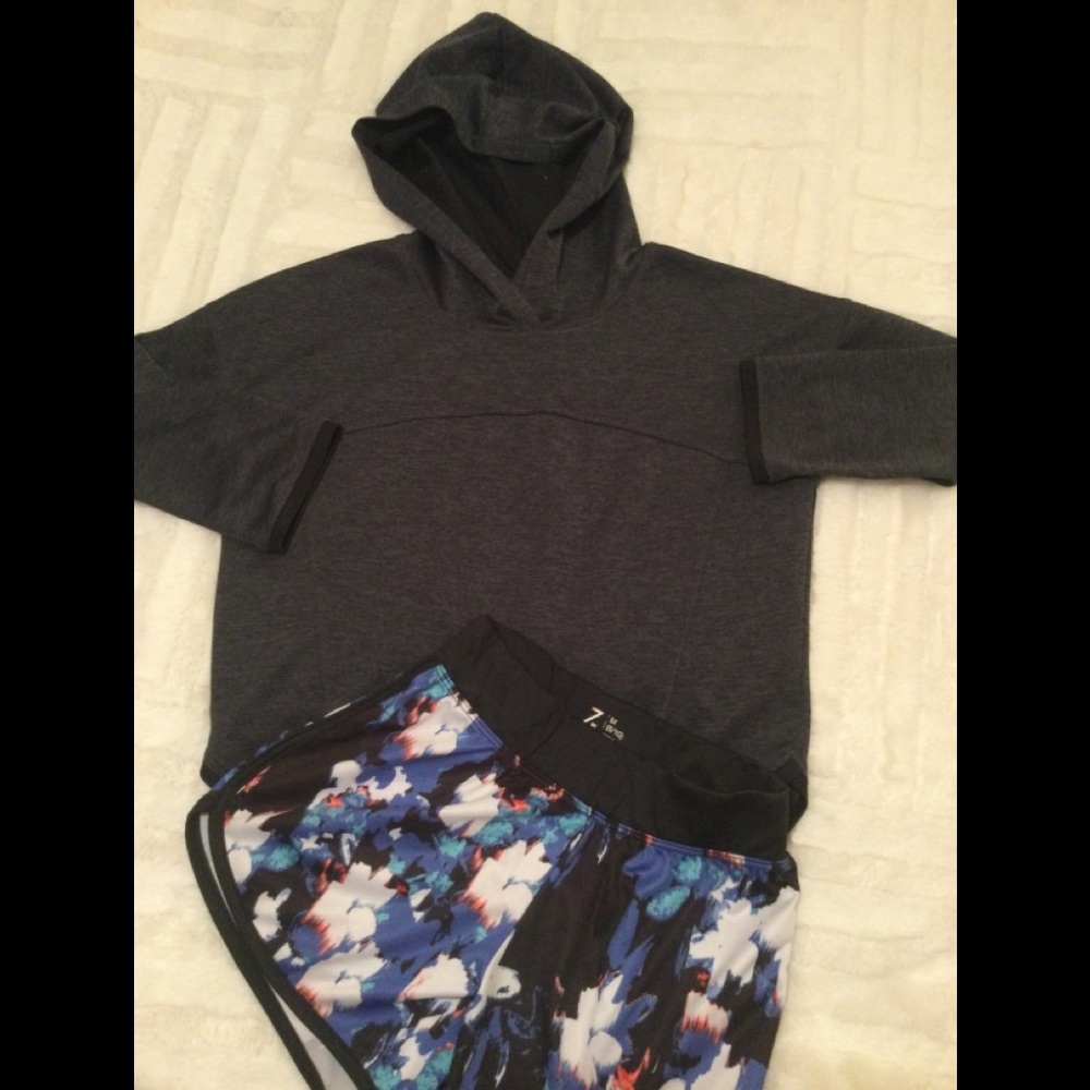 Zella girl top and shorts 2 pc activewear size M 8-10 from Nordstrom